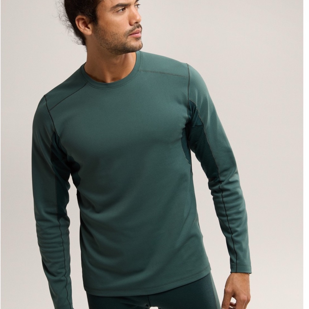 Arc'teryx Men's Teal Long Sleeve Shirt